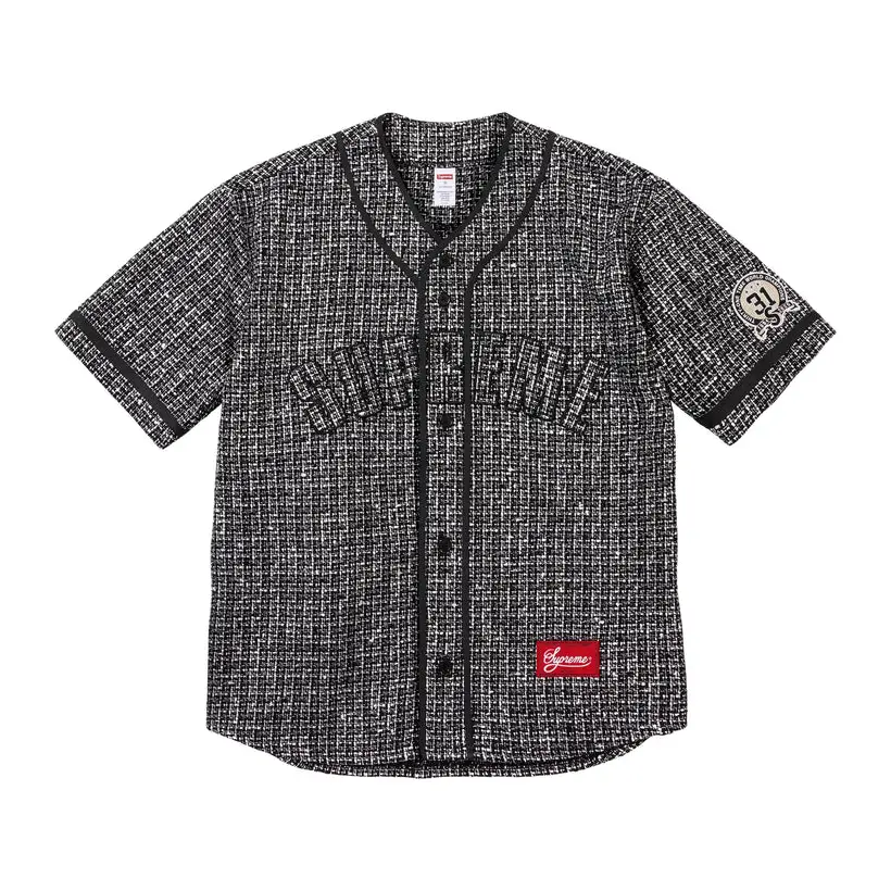 Bouclé Baseball Jersey