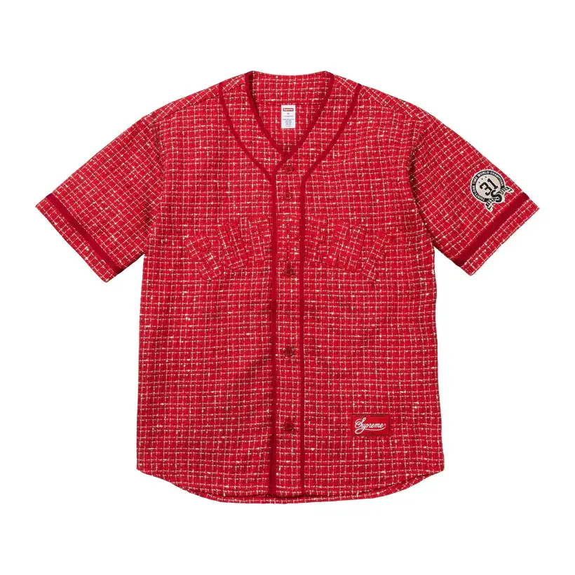 Bouclé Baseball Jersey