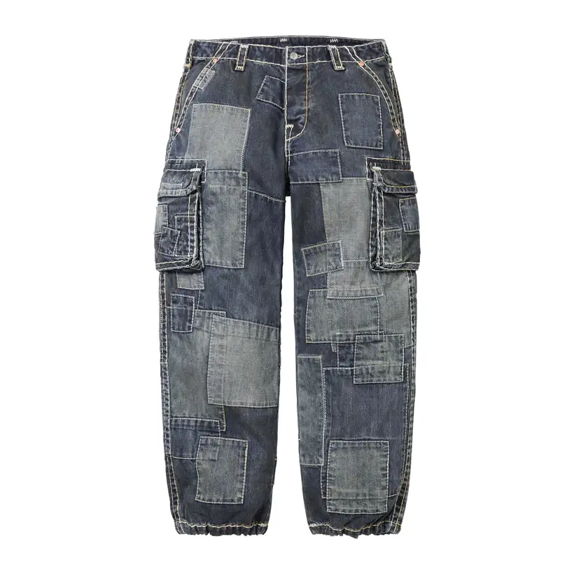 Supreme/True Religion Patchwork Cargo Pant
