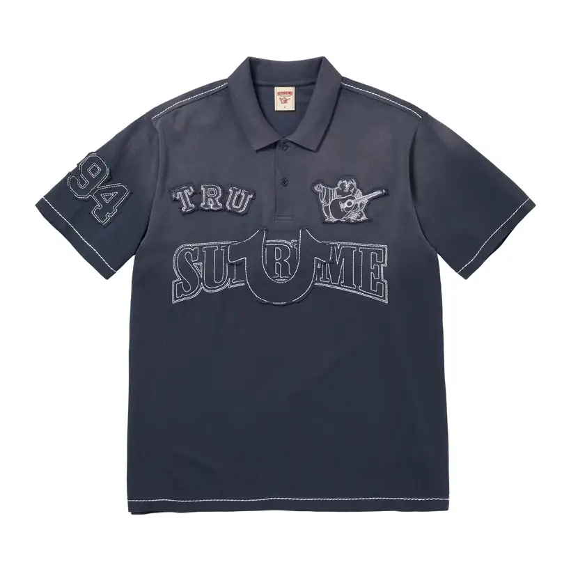 Supreme/True Religion Applique Polo